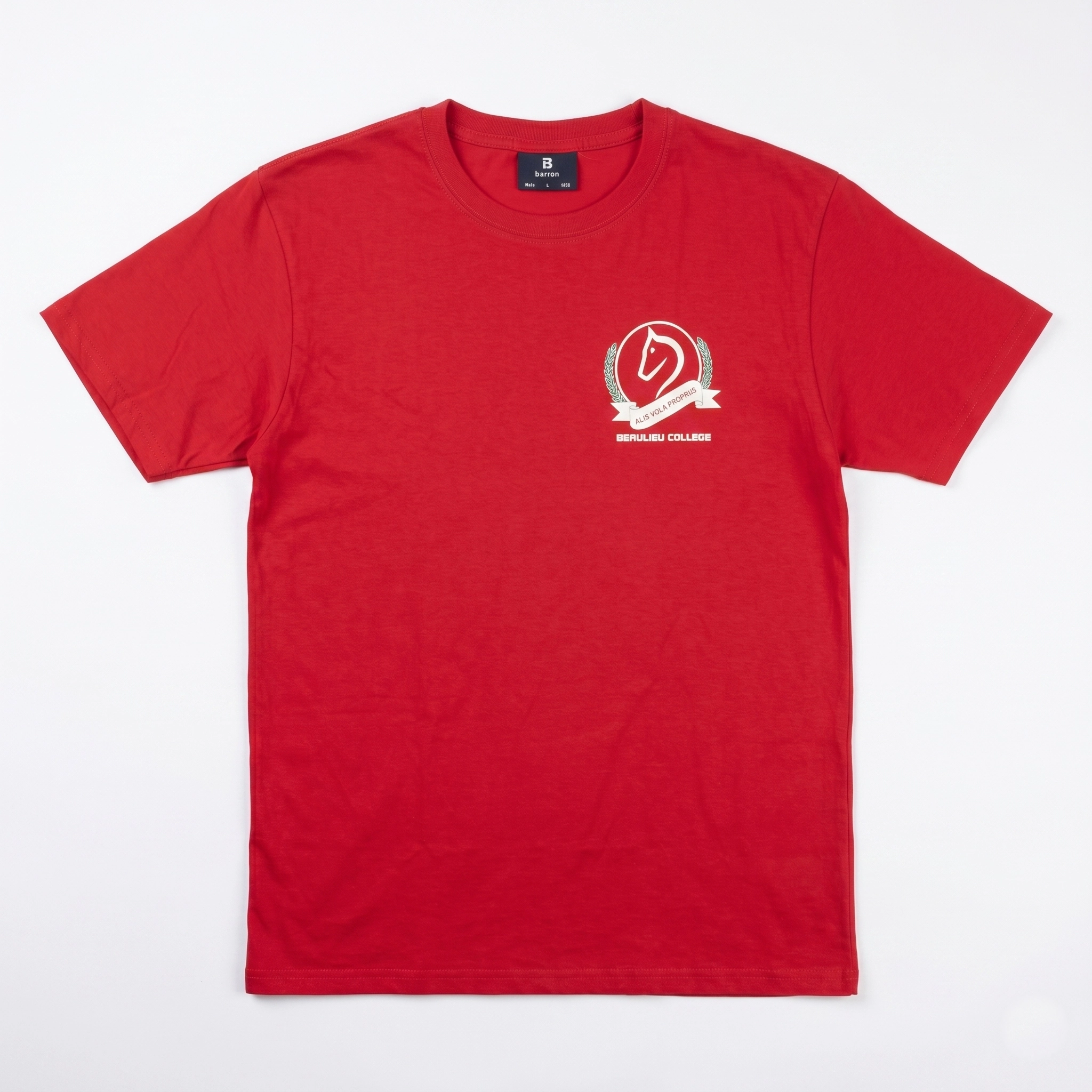 BC MUSTANG HOUSE T SHIRT L FRONT Mustang House T-Shirt - Image 1