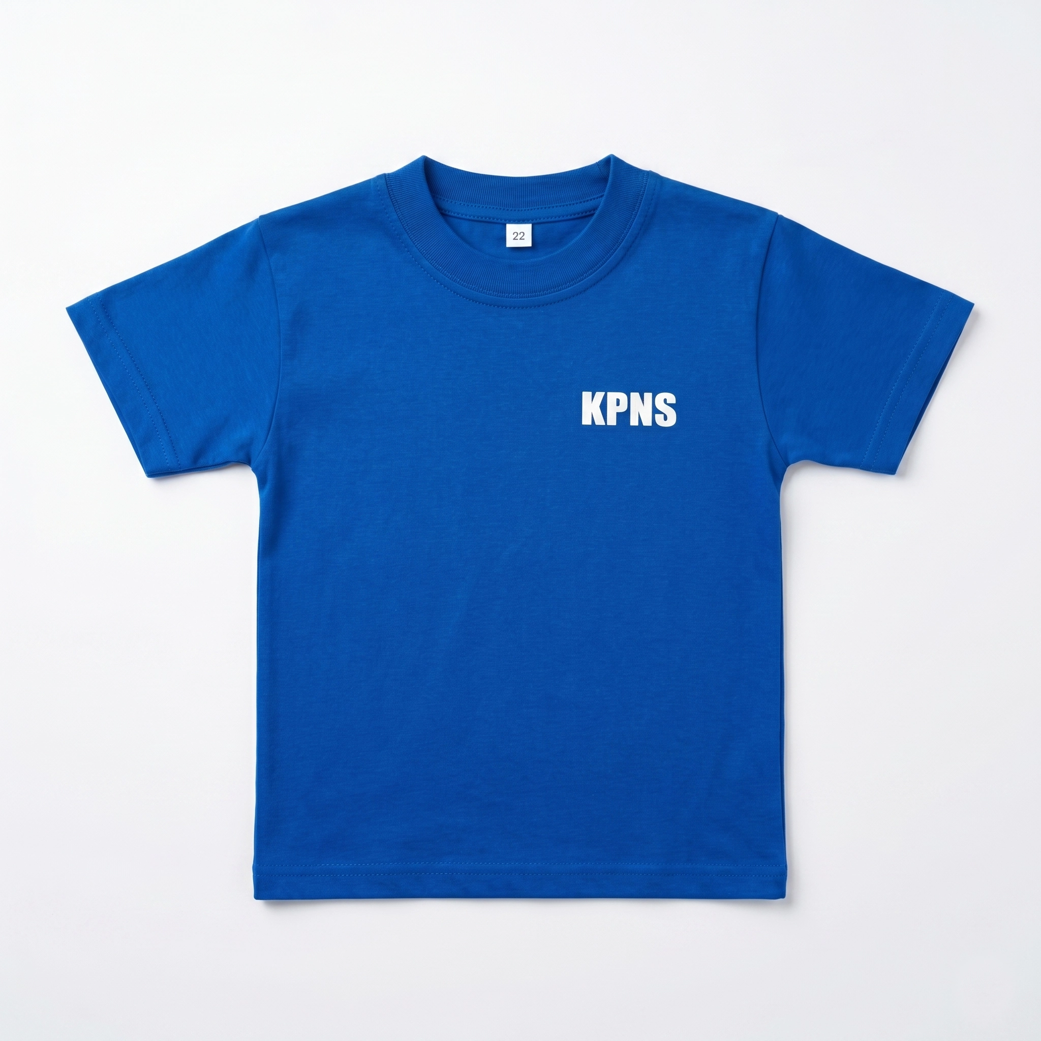 KPNS BLUE T SHIRT SHORT SLEEVE 22 Short Sleeve T-Shirt - Image 1