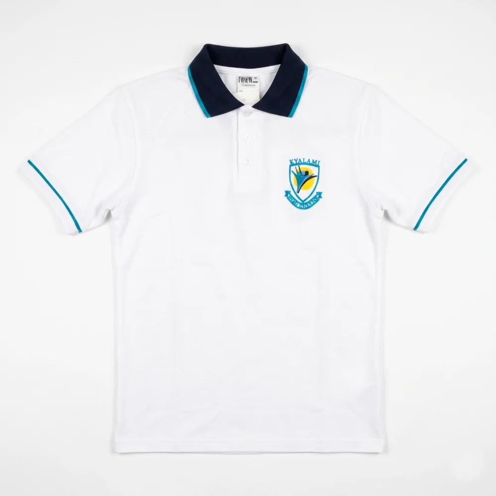 White Golf Shirt